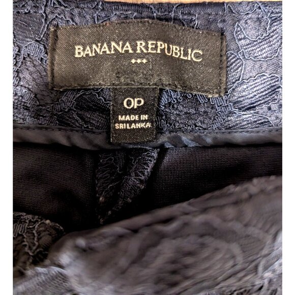 Banana Republic Women's Lace Pants Fit Tailored 2 Packets Slim Ankle Crropped - Picture 3 of 8